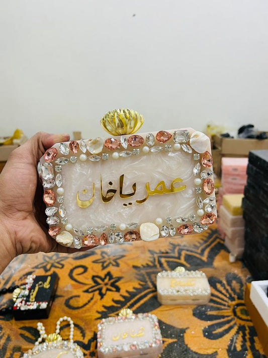 RESIN HAND BAG