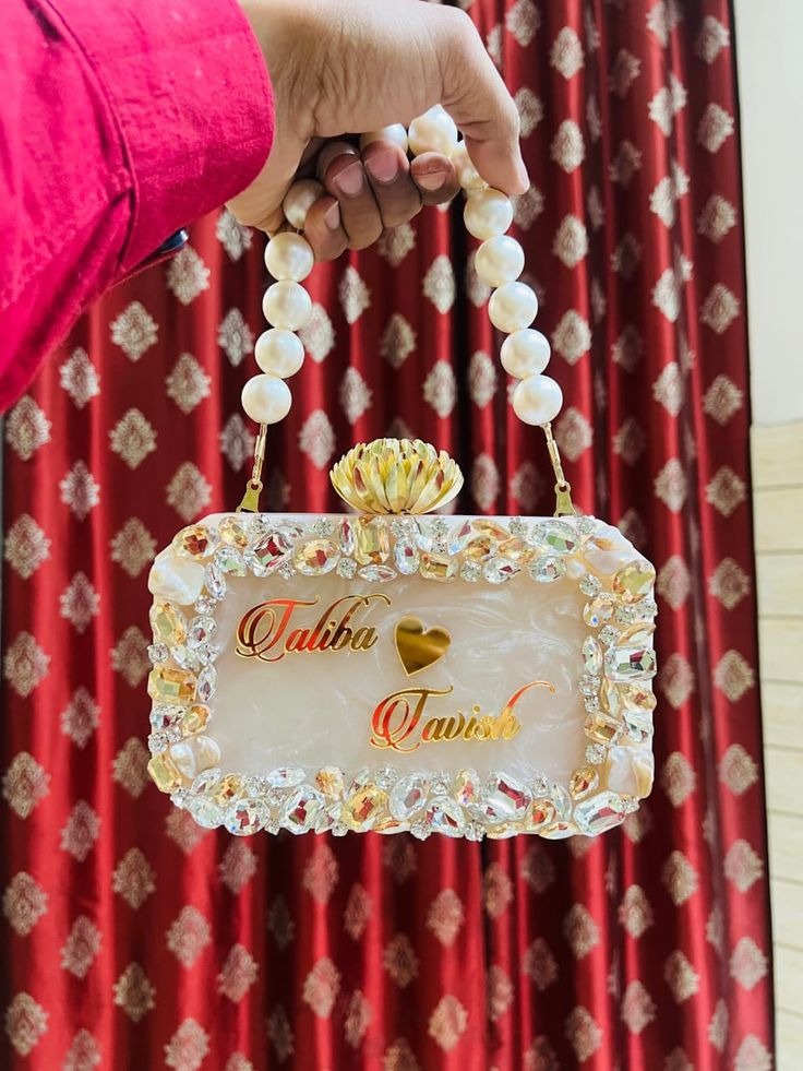 RESIN HAND BAG