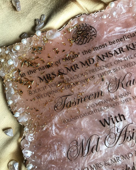 WADDING PLAQUE