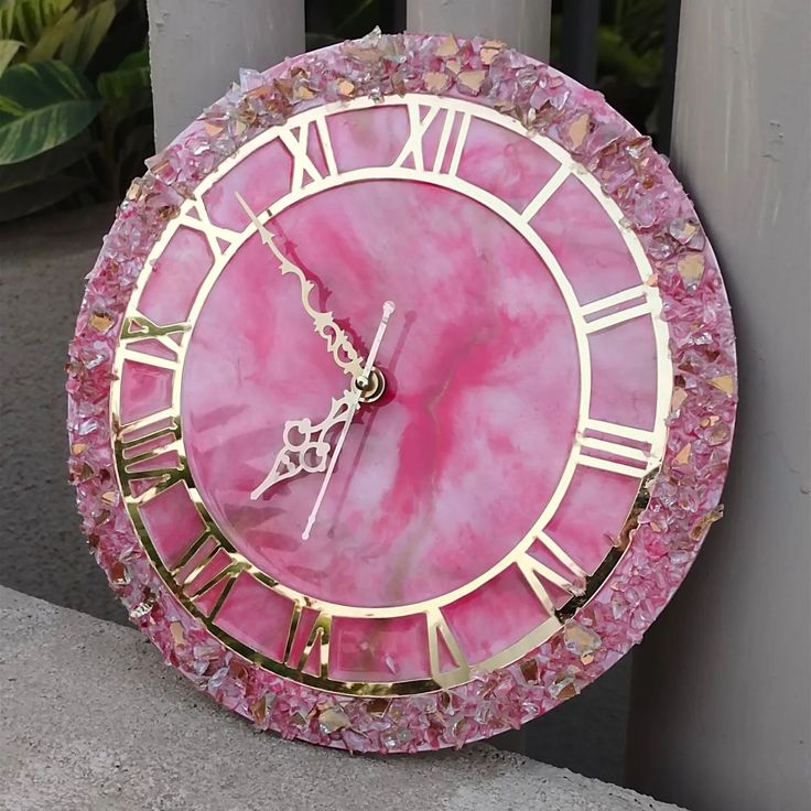 RESIN WALL CLOCK  10 INCHES