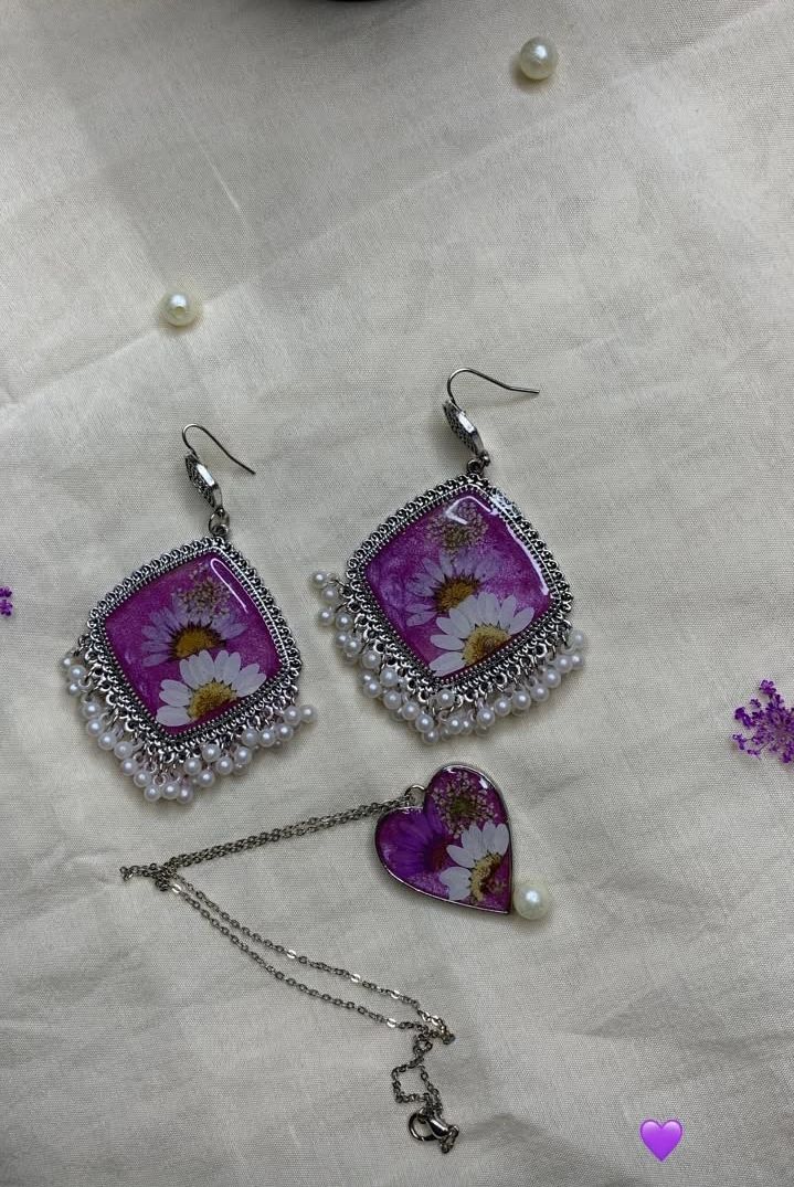 RESIN JEWELRY SET