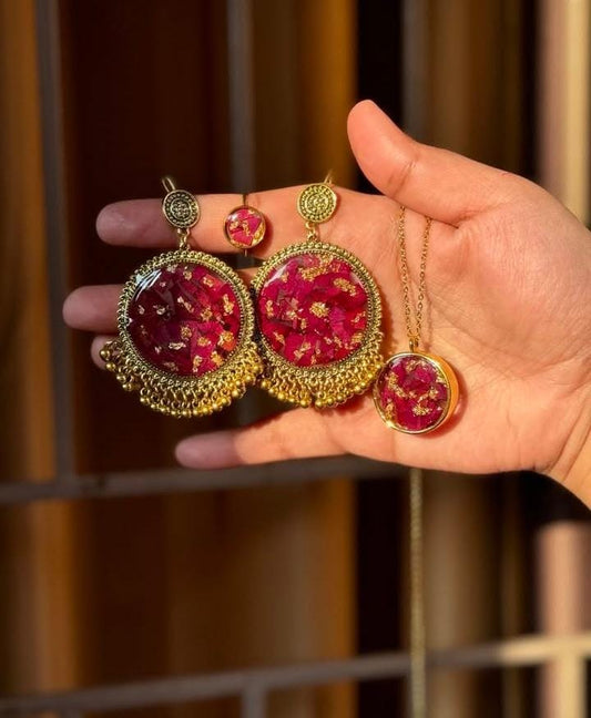 RESIN JEWELRY SET